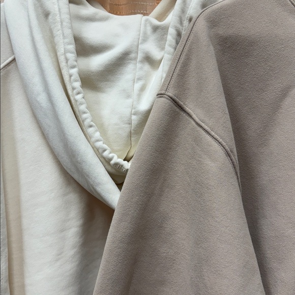 NWOT Aritzia Hoodie Boyfriend Sweatshirt Mauve L - Picture 10 of 10